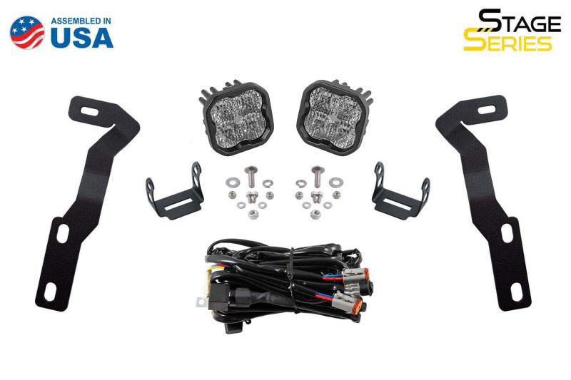 Diode Dynamics DD6373 Stage Series Backlit LED Ditch Light Kit for 2016-2023 Toyota Tacoma