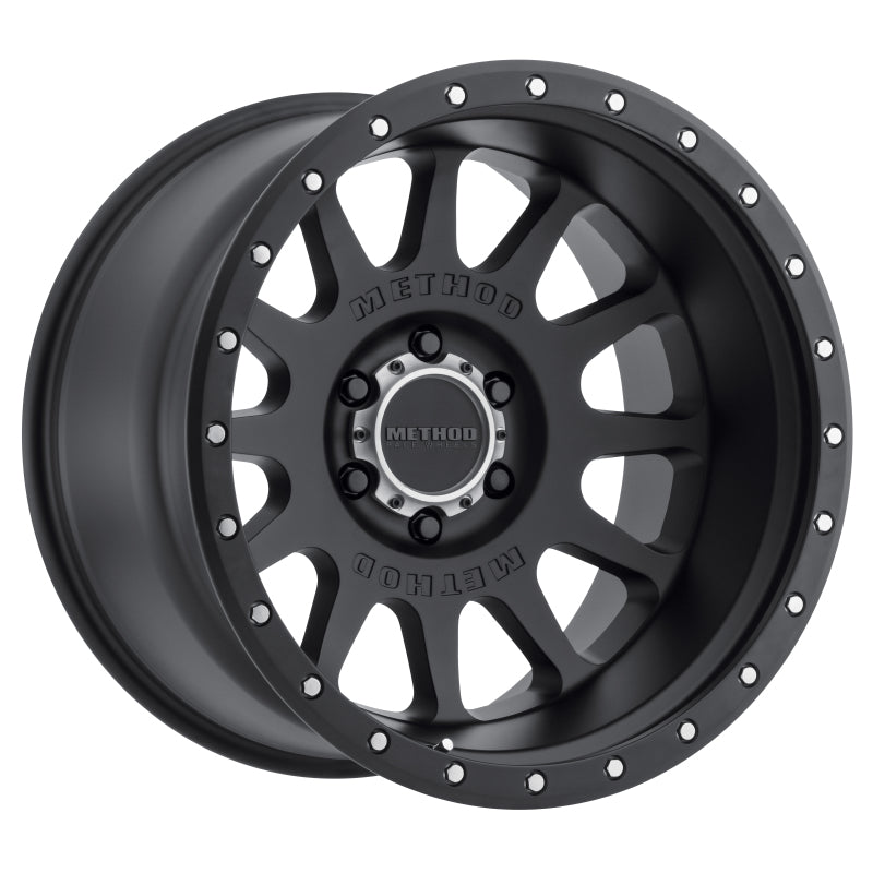 Method Wheels MR605 NV 20x10 Matte Black Wheel, -24mm Offset, 6x5.5 Bolt Pattern