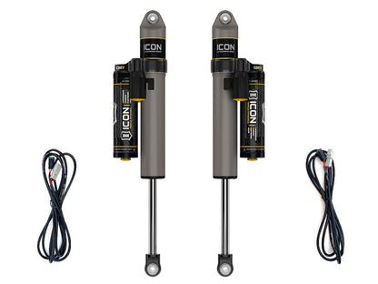 ICON 27726EP 2.5 Series Rear Shocks with CDEV for 2018+ Jeep Wrangler JL