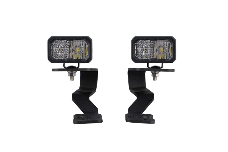 Diode Dynamics DD7389 Stage Series Ditch Light Kit for 2022+ Toyota Tundra, C2 Sport White Combo