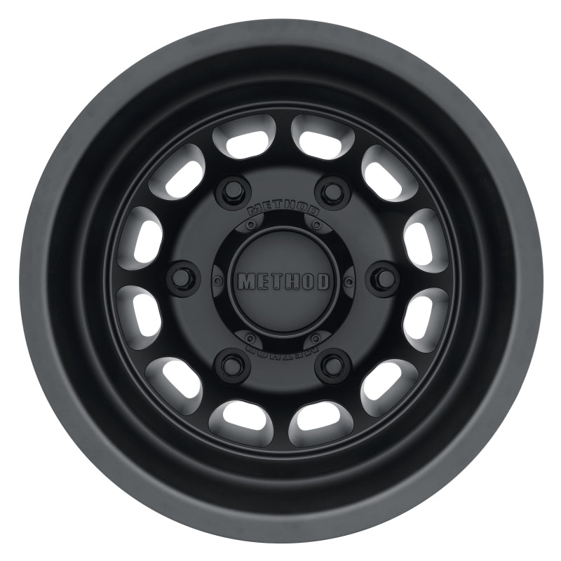 Method Wheels MR901 16x5.5 Matte Black Dually Wheel, 6x205 Bolt Pattern