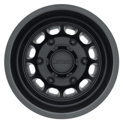 Method Wheels MR901 16x5.5 Matte Black Dually Wheel, 6x205 Bolt Pattern