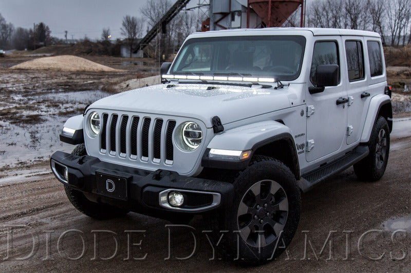 Diode Dynamics DD6090 Hood Bracket Kit for 2018–2021 Jeep JL Wrangler