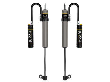 ICON 57823CP 2.5 Aluminum Series Rear Shocks with Remote Reservoir and CDCV for 2007-2021 Toyota Tundra