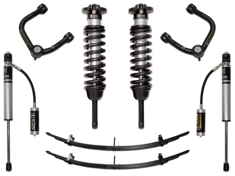 ICON K53003T Stage 3 Suspension System with Tubular UCAs for 2005-2023 Toyota Tacoma