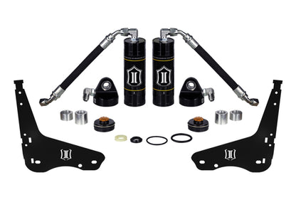 ICON Vehicle Dynamics 51037 Remote Reservoir Upgrade Kit for Toyota Tundra and Sequoia Coilovers