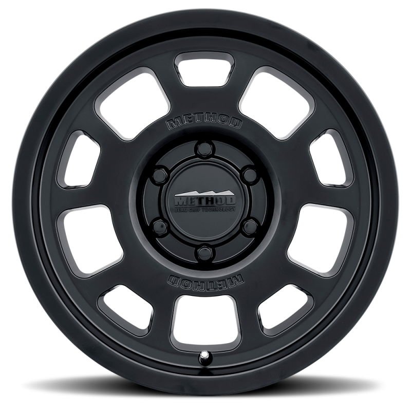 Method Wheels MR705 17x8.5 0mm Offset 5x5 Matte Black Bead Grip Wheel