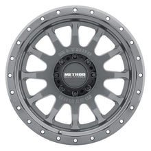 Method Wheels MR605 NV 20x10 -24mm Offset 8x6.5 Gloss Titanium Wheel