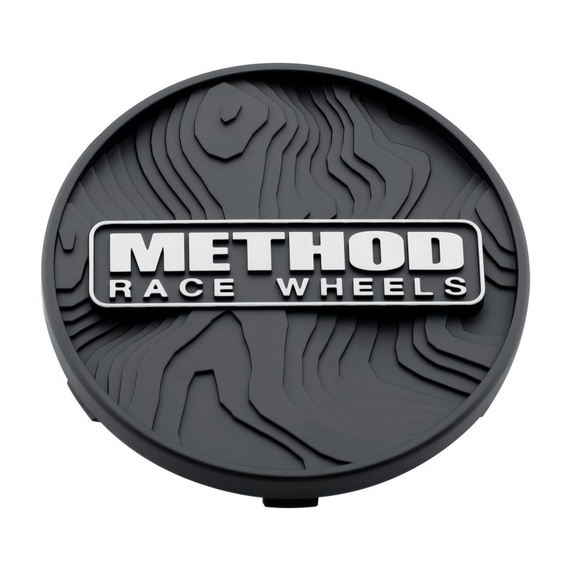 Method Wheels CP-TOPO86S-B Top Snap-In Center Cap, 86 mm, Black