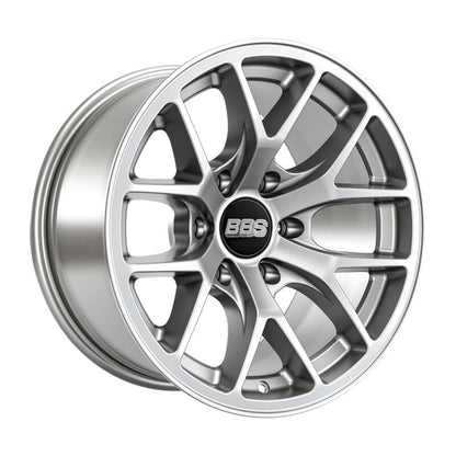 BBS TS-P Cast Wheel 17x9, 6x139.7 Bolt Pattern, 106.1 mm Hub Bore, -12 Offset, Silver