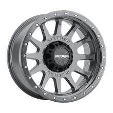 Method Wheels MR605 NV 20x10 -24mm Offset 8x6.5 Gloss Titanium Wheel