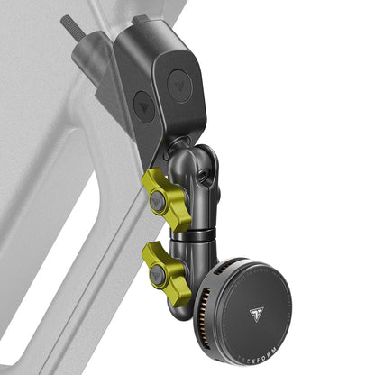 2018-2023 Jeep JL, Gladiator, and 4xe LINK™ Grab Handle Mount With Qi2.2/MagSafe Charging & Cooling Phone Holder | 3.5" Arm