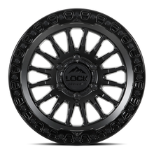 GRIT- MATTE BLACK W GLOSS BLACK RING