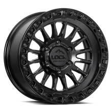 GRIT- MATTE BLACK W GLOSS BLACK RING