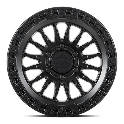 GRIT- MATTE BLACK W MATTE BLACK RING