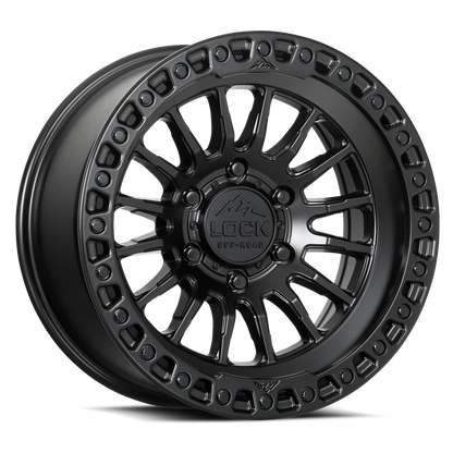 GRIT- MATTE BLACK W MATTE BLACK RING