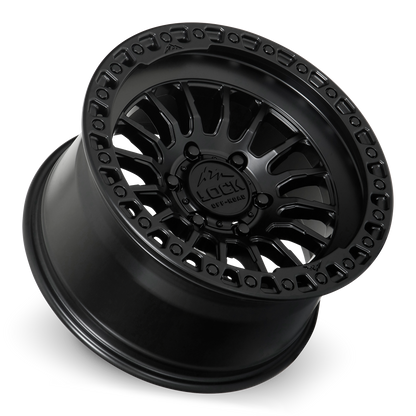 GRIT- MATTE BLACK W MATTE BLACK RING