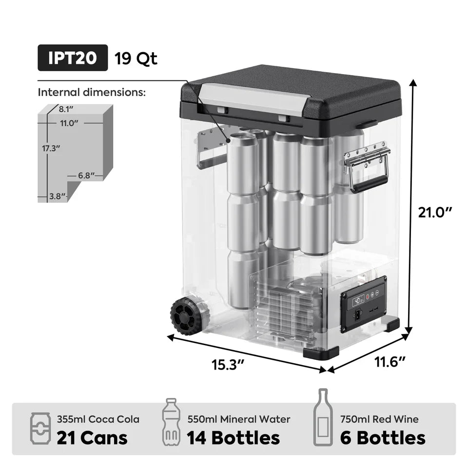 ICECO IPT20 Pickup Truck 12V Fridge/Freezer