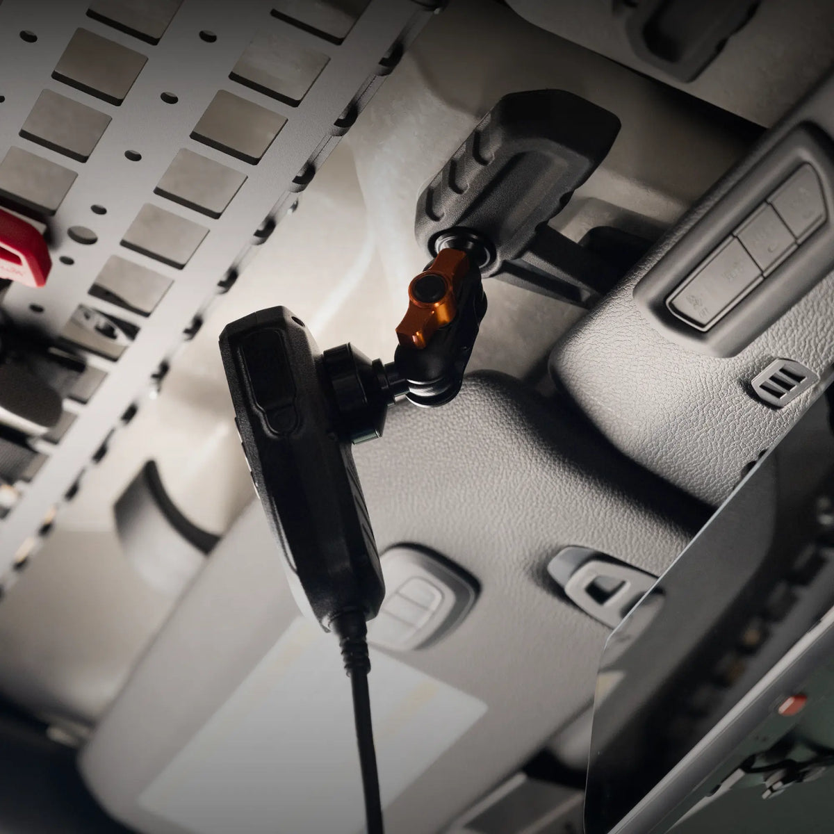 2018+ Jeep Wrangler JL, 2020+ Gladiator, and 2021+ Wrangler 4xe LINK™ Freedom Panel Mount With Qi2.2/MagSafe Charging & Cooling Phone Holder | 2" Arm