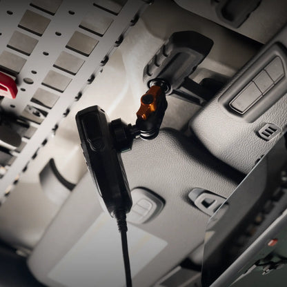 2018+ Jeep Wrangler JL, 2020+ Gladiator, and 2021+ Wrangler 4xe LINK™ Freedom Panel Mount With Qi2.2/MagSafe Charging & Cooling Phone Holder | 2" Arm