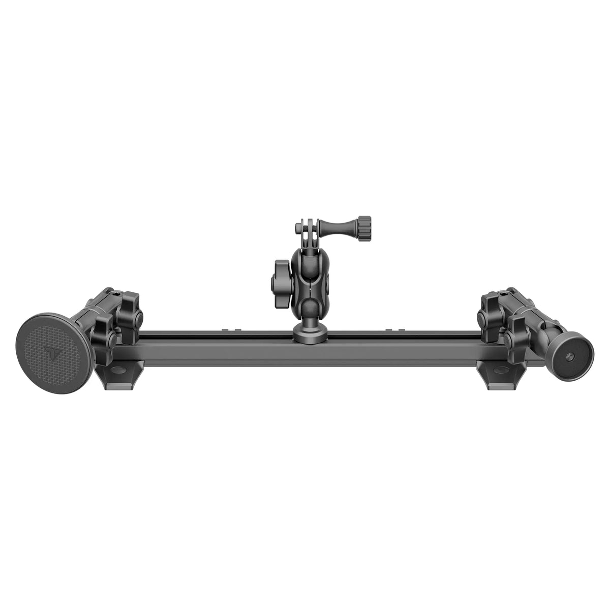 2010-2024 Toyota 4Runner Tackform Slim Track Dash Bracket With MagSafe Phone Mount, Midland MXT Magnetic Radio Holder & GoPro/Action Camera Mount