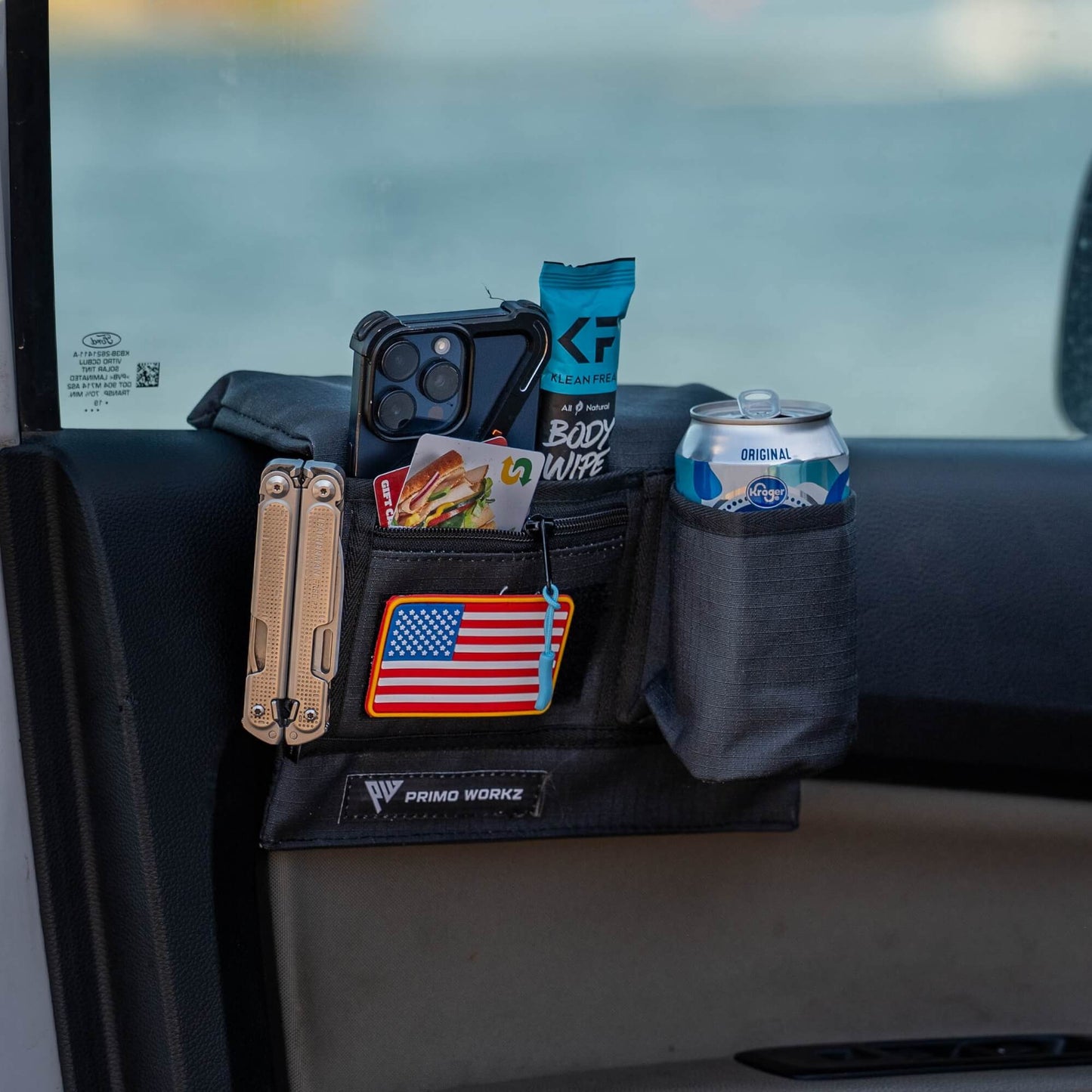 Universal Armrest with Cupholder