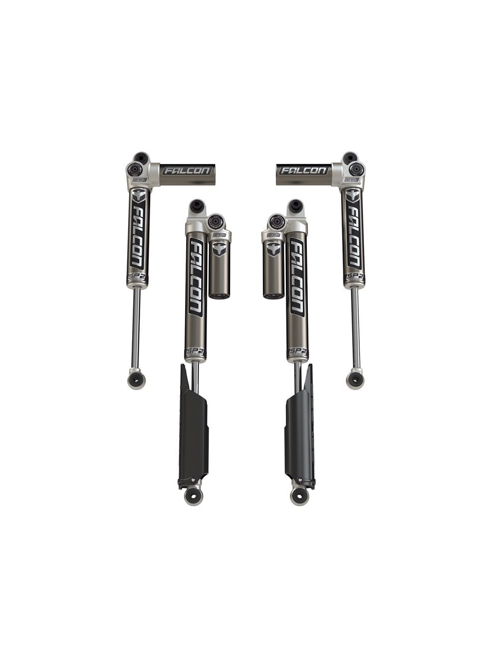 TERAFLEX Falcon SP2 3.1 Piggyback Shock Kit, Single Adjustable, Part Number 11-02-31-400-200