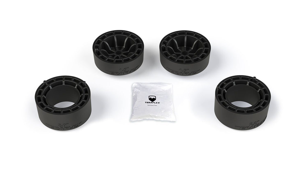 TeraFlex 1165200 1.5-Inch Performance Spacer Lift Kit for Jeep Wrangler