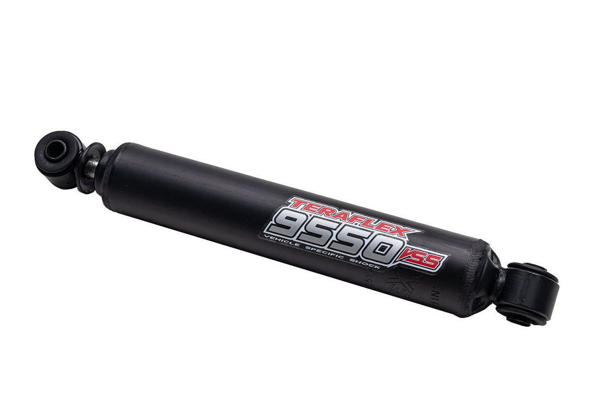 TeraFlex 1514001 9550 VSS Single Steering Stabilizer for Jeep Gladiator JK and Wrangler TJ
