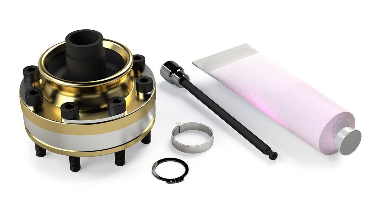 TERAFLEX 1745000 High-Angle Rzeppa CV Joint Kit for Jeep Gladiator JT and Wrangler JL