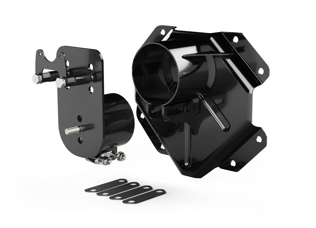TeraFlex 4838130 Alpha HD Adjustable Spare Tire Mount Kit for 2007-2018 Jeep Wrangler JK