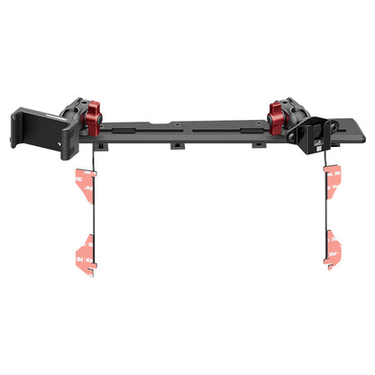 2016-2023 Toyota Tacoma Tackform Slim Track Dash Bracket With 20LITE Phone & CB Microphone Mounts