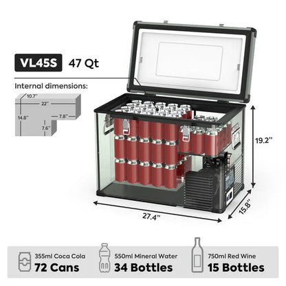 ICECO VL45 Portable Freezer Single Zone 45 LT