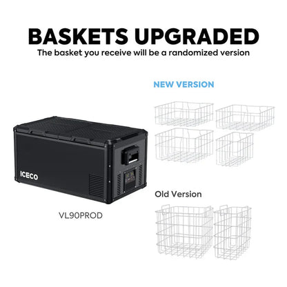 ICECO VL90ProD Dual Zone Freezer 90 LT