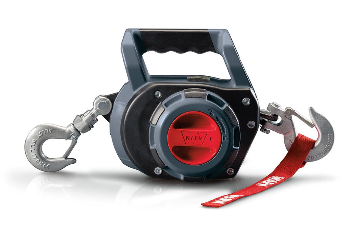 WARN 101575 PullzAll Drill-Powered Winch with 750 lb Capacity and Synthetic Rope