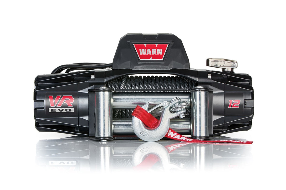 WARN 103254 VR EVO 12 12,000 lb Winch with Steel Wire Rope