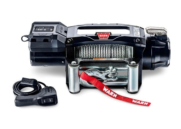 WARN Zeon XC 10 Winch 10,000 lb with Steel Rope and Roller Fairlead, 12V – Part Number 110410