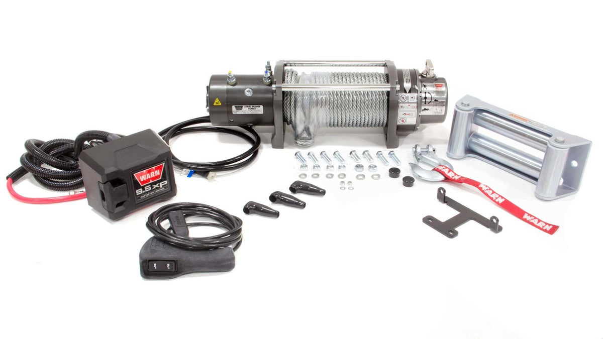 WARN M8000 Winch Kit with Roller Fairlead, 8,000 lb Capacity, Part Number 26502