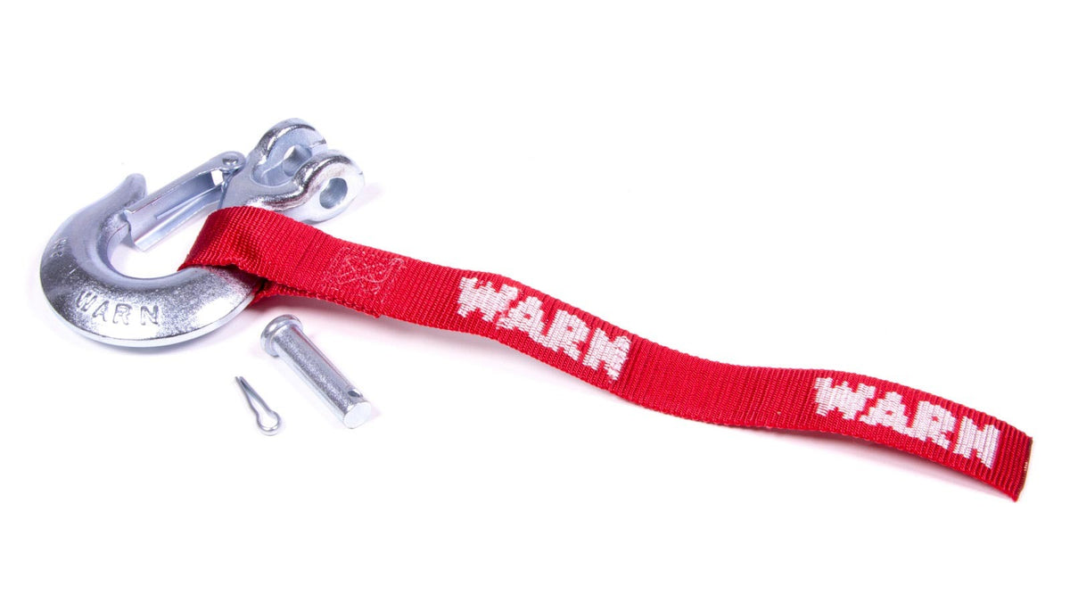 WARN 39557 Hook and Strap Kit with 7/16-Inch Clevis Slip Hook