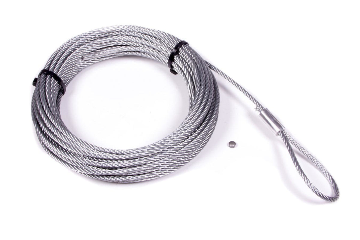 WARN 60076 Non-MTO Replacement Winch Wire Rope, 3/16-Inch x 50-Foot, Galvanized Steel
