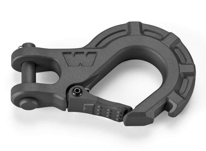 WARN Epic Winch Hook 92090, Pin-On Steel Tow Hook with 12,000 lb Capacity
