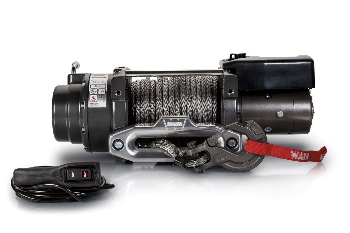WARN 97740 16.5ti-S Heavy-Duty Winch with Synthetic Rope