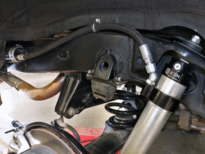 ICON 57810CP 2.5 Series Rear Shocks with CDC Valve for Toyota 4Runner and FJ Cruiser, 1–3 Inch Lift
