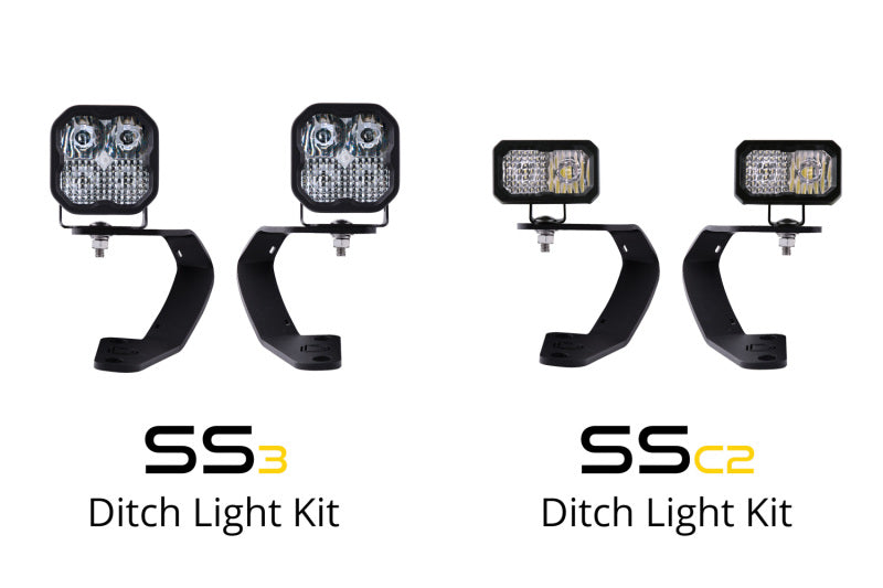 Diode Dynamics DD6750 Stage Series 2-Inch LED Ditch Light Kit for 2010-2024 Toyota 4Runner
