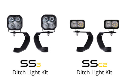 Diode Dynamics DD6750 Stage Series 2-Inch LED Ditch Light Kit for 2010-2024 Toyota 4Runner