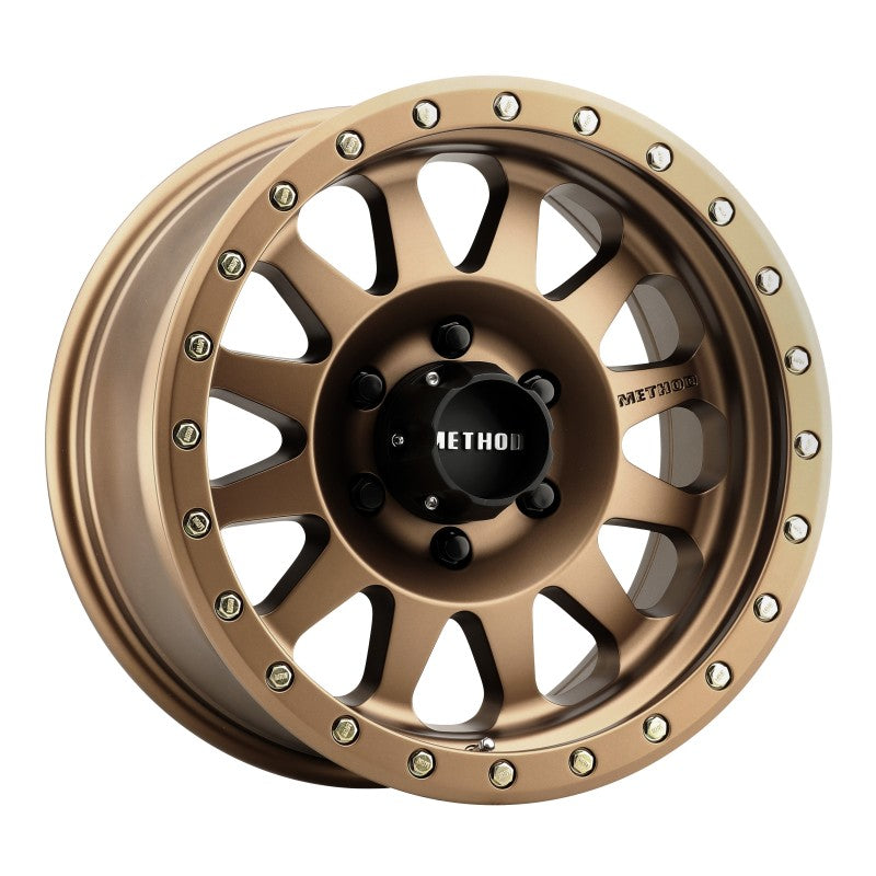 Method Wheels MR304 Double Standard 17x8.5 0mm Offset 6x5.5 Bronze Wheel