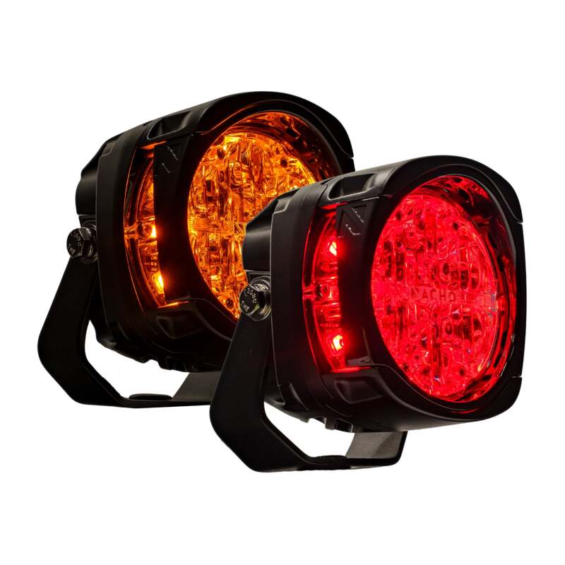 Nacho Offroad Technology Quatro Chase Amber/Red Light Set PM455RA