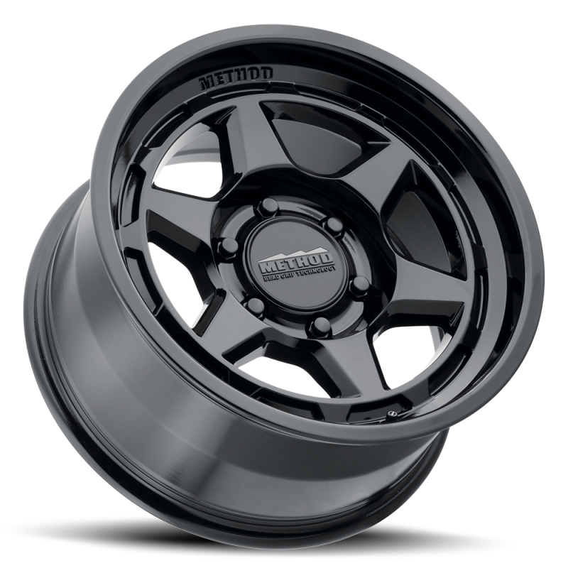 Method Wheels MR708 Bead Grip 17x8.5 Gloss Black Wheel, 6x135, -20mm Offset