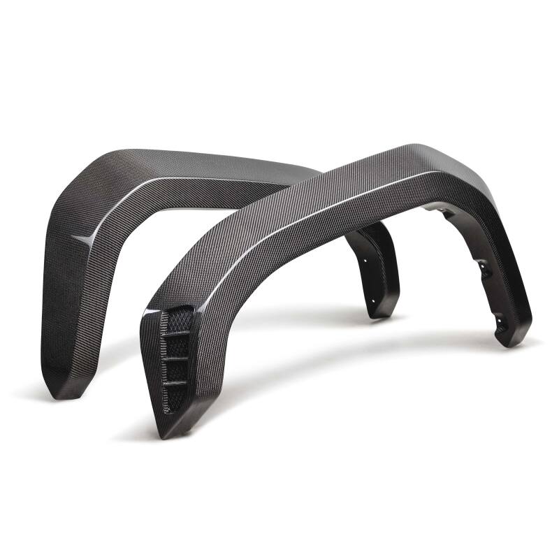Seibon FLR24TYTA-F 2024 Toyota Tacoma TRD Pro Front Carbon Fiber Fender Flares