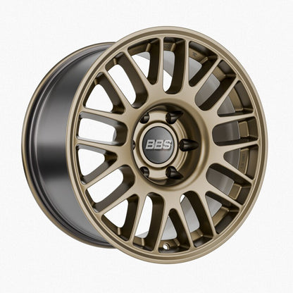 BBS TS-M 20-Inch x 9-Inch Satin Bronze Cast Wheel, 6x135 Bolt Pattern, ET0, Part Number TS-M209089P0002